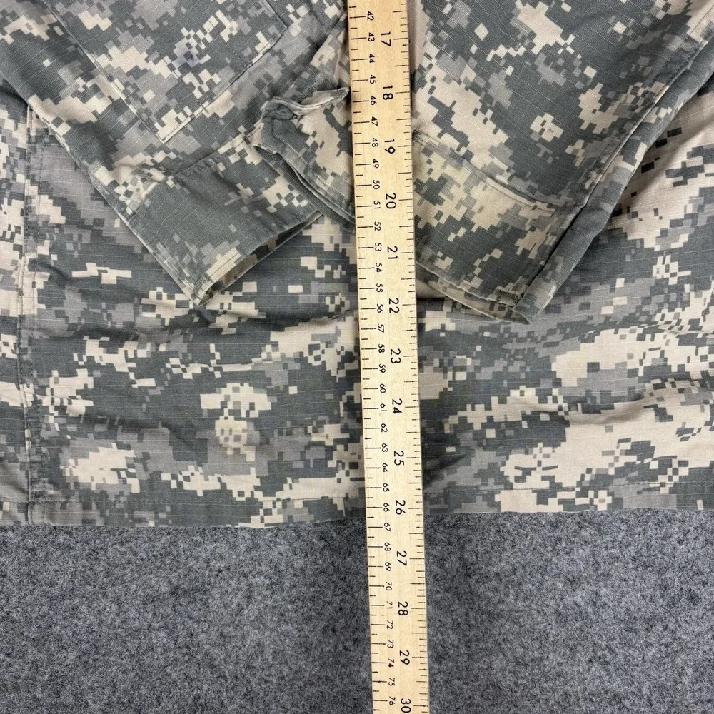 Army Combat Jacket Small Regular Tactical Full Zip Uniform‎ Digital Camo Ripstop
